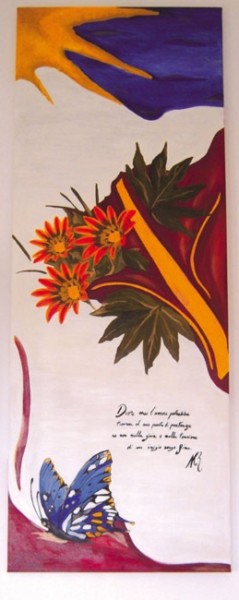 Painting titled "primavera" by Anthea, Original Artwork