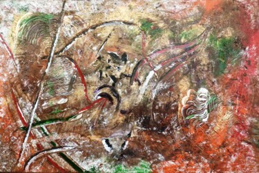 Pittura intitolato "Terre Brune" da Rossano Artioli, Opera d'arte originale, Acrilico