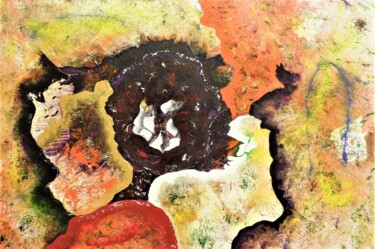 Pittura intitolato "Multiverso" da Rossano Artioli, Opera d'arte originale, Acrilico
