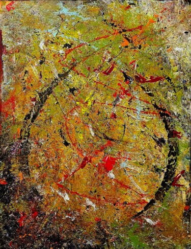 Peinture intitulée "Jungle" par Rossano Artioli, Œuvre d'art originale, Acrylique