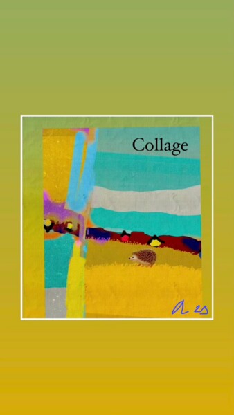 Digitale Kunst mit dem Titel "Collage 2" von Rossi Roberto, Original-Kunstwerk, Digitale Malerei