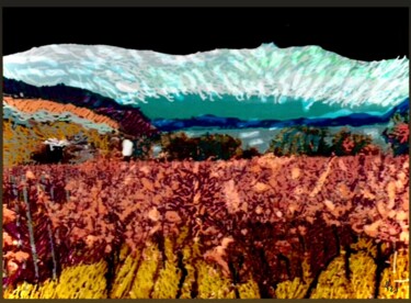 Arte digitale intitolato "Neuve ville" da Rossi Roberto, Opera d'arte originale, Pittura digitale