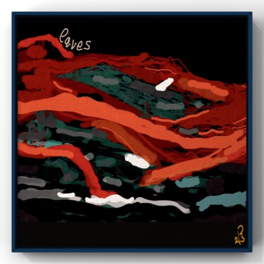 Digital Arts titled "Laves" by Rossi Roberto, Original Artwork, Digital Painting