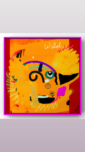 Цифровое искусство под названием "Wild" - Rossi Roberto, Подлинное произведение искусства, Цифровая живопись