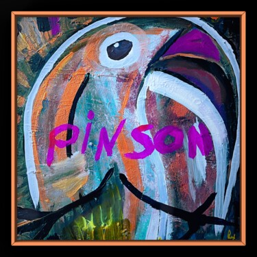Digital Arts titled "Pinson" by Rossi Roberto, Original Artwork, Digital Painting