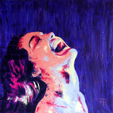Pintura titulada "Eclat de rire" por Pauline Rossi De Lala, Obra de arte original, Oleo Montado en Bastidor de camilla de ma…