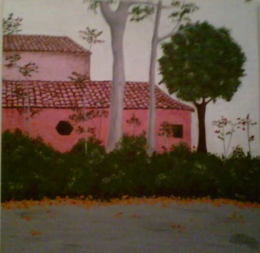 Pittura intitolato "Casa di campagna" da Rosyart, Opera d'arte originale