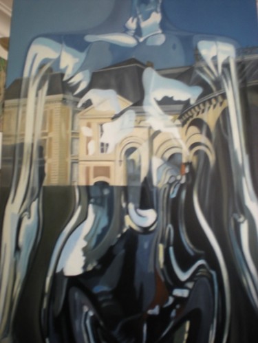 Painting titled "L'Apparition" by Daniele Bernades, Original Artwork