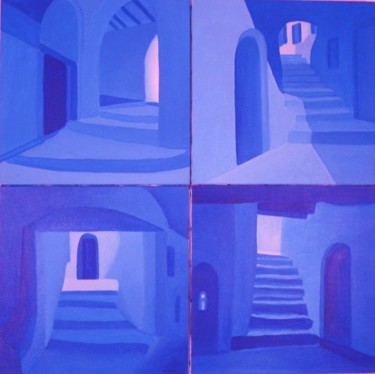 Peinture intitulée "En quête de sens" par Jean Daniel Rousseau, Œuvre d'art originale, Acrylique