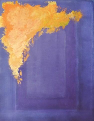 Peinture intitulée "Fond et forme N° 7" par Jean Daniel Rousseau, Œuvre d'art originale, Acrylique