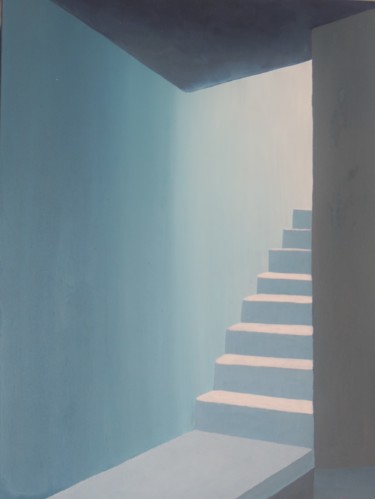 Pintura titulada "La lumière dans l'e…" por Jean Daniel Rousseau, Obra de arte original, Acrílico