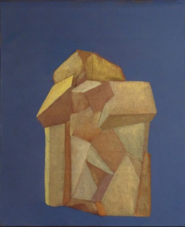 Peinture intitulée "Série "3D",  Formes…" par Jean Daniel Rousseau, Œuvre d'art originale, Acrylique