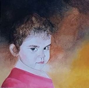 Painting titled "Mélody" by Sylvie Rousselle, Original Artwork, Acrylic