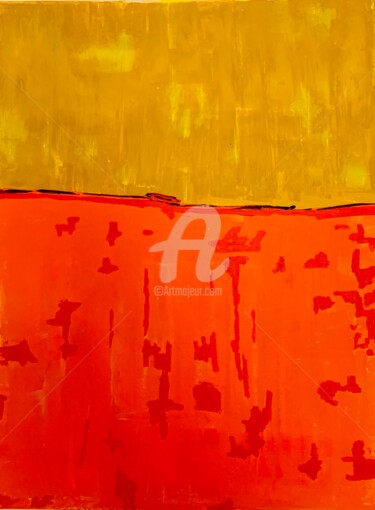 Malerei mit dem Titel "Theory" von Roxani Rohner, Original-Kunstwerk, Acryl