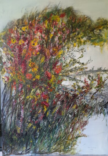 Картина под названием "Rondo allegro!" - Roz Tynevez, Подлинное произведение искусства, Масло Установлен на Деревянная рама…