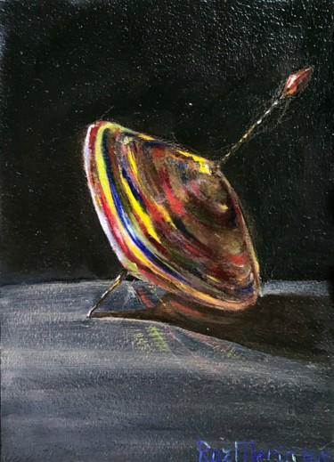 Картина под названием "TOY 4" - Marina Deryagina, Подлинное произведение искусства, Масло