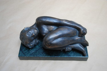 Skulptur mit dem Titel "akt" von Ryszard Piotrowski, Original-Kunstwerk, Metalle