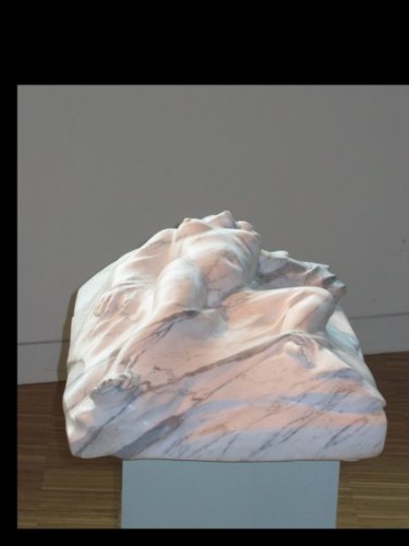 Escultura intitulada "SEN" por Ryszard Piotrowski, Obras de arte originais, Pedra