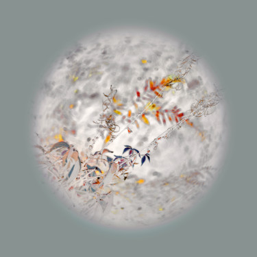 Fotografia intitulada "Micro-planéte" por Michel Guillaumeau, Obras de arte originais, Fotografia digital