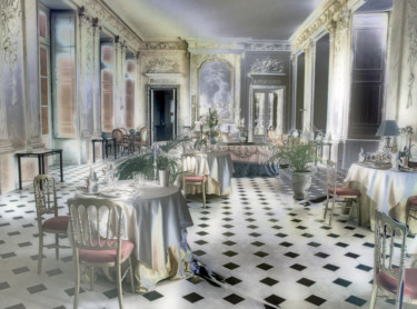 Fotografie getiteld "Le diner chez le Co…" door Michel Guillaumeau, Origineel Kunstwerk, Digitale fotografie