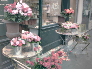 Photography titled "Bouquets de roses" by Michel Guillaumeau, Original Artwork, Digital Photography