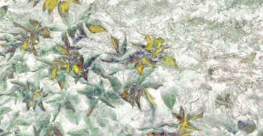 Digitale Kunst mit dem Titel "La valse des saisons" von Michel Guillaumeau, Original-Kunstwerk, Digitale Malerei