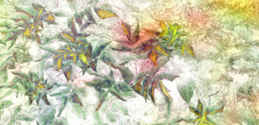 Digital Arts titled "Vent de printemps" by Michel Guillaumeau, Original Artwork, Digital Painting