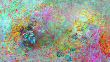 Digital Arts titled "Forêt profonde" by Michel Guillaumeau, Original Artwork, Digital Painting