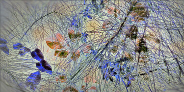 Arte digital titulada "La valse des neuron…" por Michel Guillaumeau, Obra de arte original, Pintura Digital