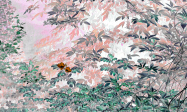 Digitale Kunst mit dem Titel "Notre mére nature..." von Michel Guillaumeau, Original-Kunstwerk, Digitale Malerei