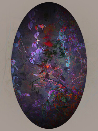 Digital Arts titled "Luminescence" by Michel Guillaumeau, Original Artwork, 2D Digital Work