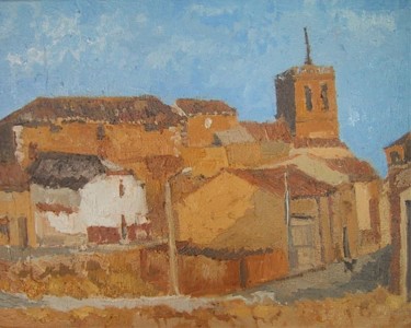 Painting titled "TAMARÍZ DE CAMPOS" by Rubén De Luis, Original Artwork