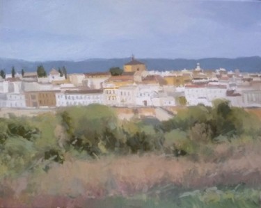 Painting titled "CÓRDOBA" by Rubén De Luis, Original Artwork, Oil