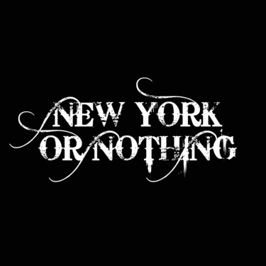 New York Or Nothing Painting titled "New York Or Nothing" by Tony Rubino, Original Art, Acrylic Mounted on Stretcher frame