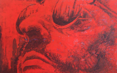 Pintura titulada "Leon" por Rubirosa, Obra de arte original, Oleo