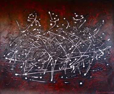 Peinture intitulée "Constellation de Sa…" par Marion Rudermann, Œuvre d'art originale