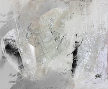 Digital Arts titled "White Field" by Rudi Eckerle, Original Artwork, Digital Painting
