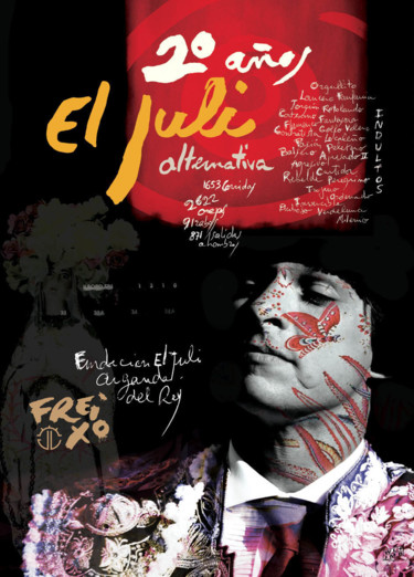 Digital Arts titled "El Juli" by Jean-Marc Barnèche, Original Artwork, 2D Digital Work