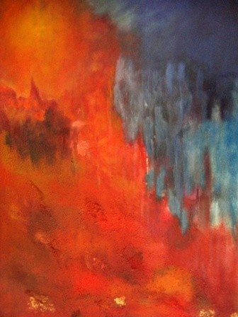 Painting titled "BASILEA" by Peñaranda  Chadid Miriam, Original Artwork, Oil