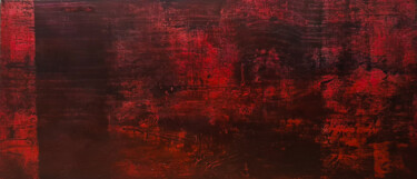 "Abstract 7" başlıklı Tablo Ruggeri tarafından, Orijinal sanat, Akrilik Ahşap Sedye çerçevesi üzerine monte edilmiş