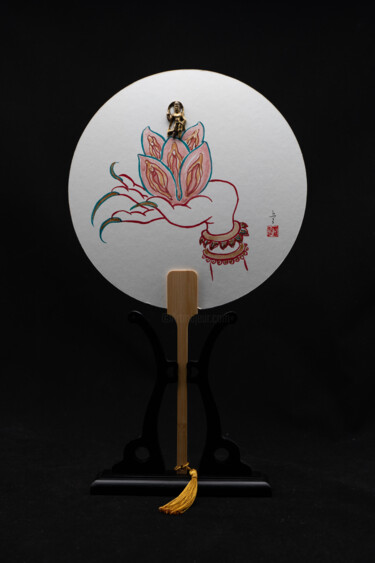 "Buddha's hand-1" başlıklı Tablo Rui Wang tarafından, Orijinal sanat, Pastel
