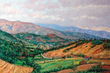 Painting titled "Serra da Estrela -…" by Rui Albuquerque, Original Artwork