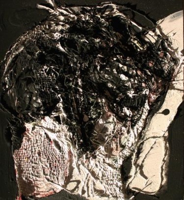 Peinture intitulée "Etude de tête" par Seb, Œuvre d'art originale