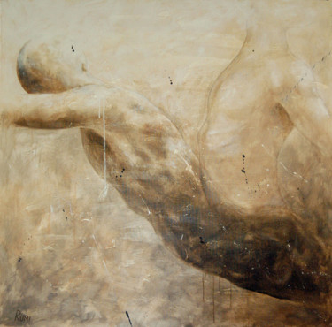 Pintura titulada "Icarus - Ahead And…" por Rumen Spasov, Obra de arte original, Acrílico