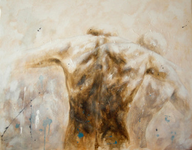 Painting titled "Original abstract.…" by Rumen Spasov, Original Artwork, Acrylic