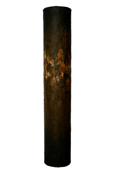 Sculpture titled "totem: pole 20.054" by Rupert Cefai, Original Artwork, Wood