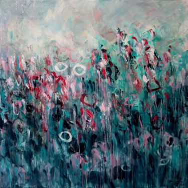 Painting titled "showered with lulla…" by Rupert Cefai, Original Artwork, Oil