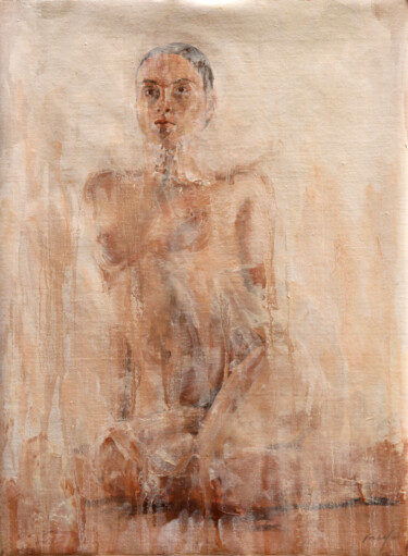 Pittura intitolato "the breeze on the i…" da Rupert Cefai, Opera d'arte originale, Olio Montato su Pannello di legno
