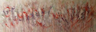 Картина под названием "kiss your doubts go…" - Rupert Cefai, Подлинное произведение искусства, Масло Установлен на Деревянна…