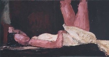 Pintura titulada "Sirena VII" por Carolina Ruscio, Obra de arte original